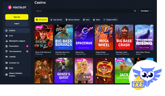Voltslot casino games