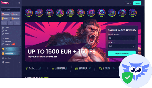 Booms Bet casino betrouwbaar