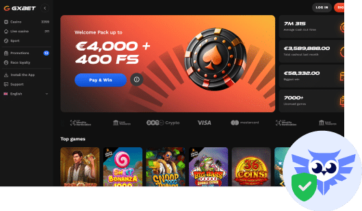 Gxbet casino betrouwbaar